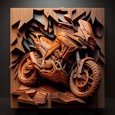 3D model KTM Super Adventure S (STL)